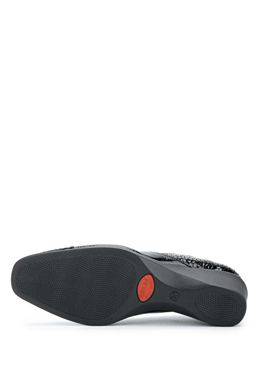 Relax Anatomic Kadın Hakiki Deri Siyah Comfort Ayakkabı - Görsel 6