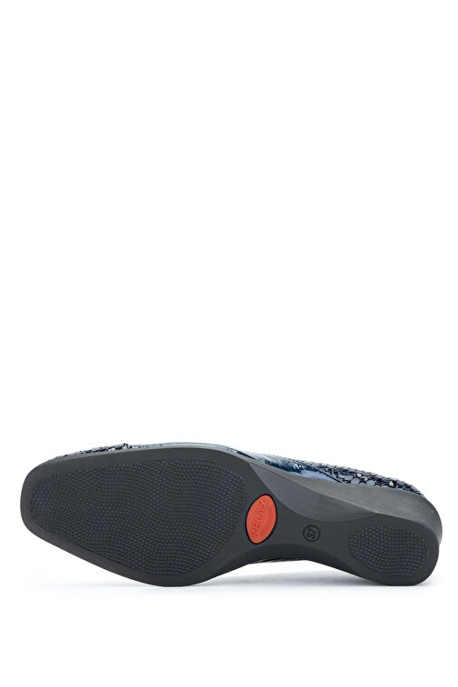 Relax Anatomic Kadın Hakiki Deri Lacivert Comfort Ayakkabı - Görsel 6