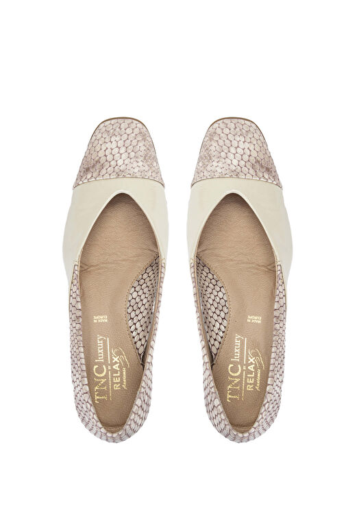 Relax Anatomic Lacivert Kadın Deri Topuklu Ayakkabı 611 6172-653 BN AYK Y24 - Görsel 5