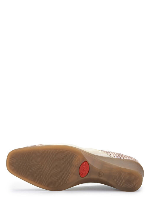 Relax Anatomic Lacivert Kadın Deri Topuklu Ayakkabı 611 6172-653 BN AYK Y24 - Görsel 6