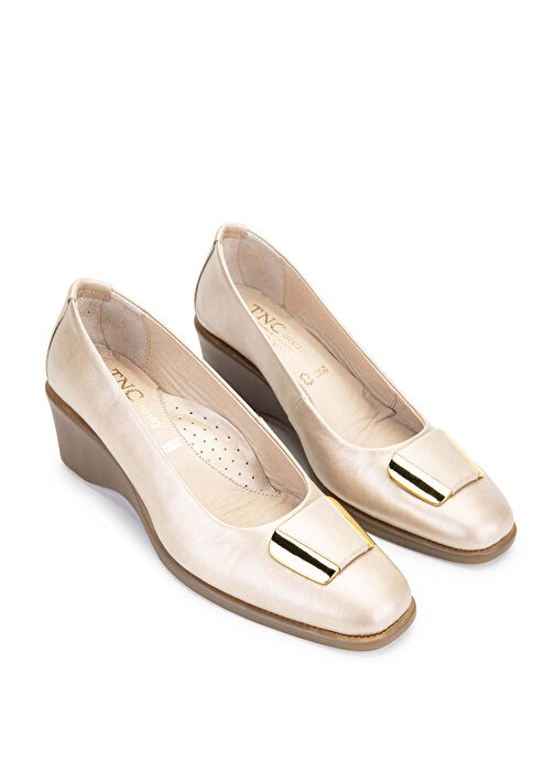 Relax Anatomic Kadın Hakiki Deri Sarı Comfort Ayakkabı - Görsel 3