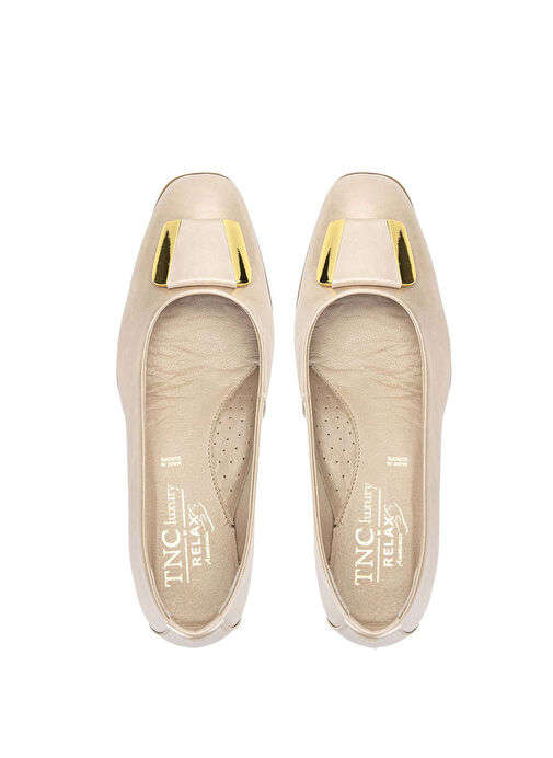 Relax Anatomic Kadın Hakiki Deri Sarı Comfort Ayakkabı - Görsel 5