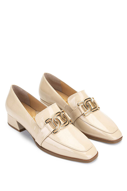 Relax Anatomic Kadın Hakiki Deri Comfort Bej Rugan Ayakkabı - Görsel 3