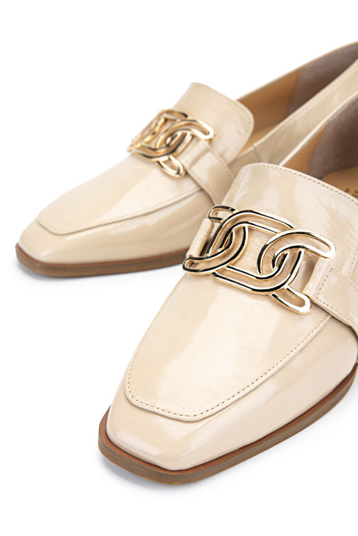 Relax Anatomic Kadın Hakiki Deri Comfort Bej Rugan Ayakkabı - Görsel 4