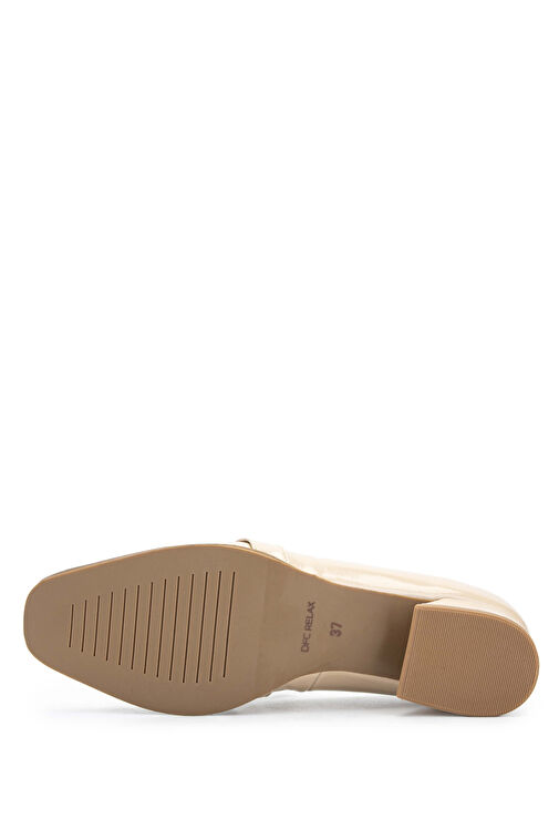 Relax Anatomic Kadın Hakiki Deri Comfort Bej Rugan Ayakkabı - Görsel 6