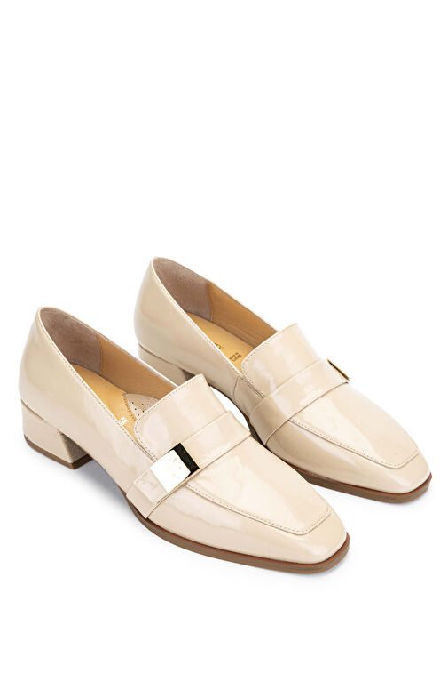 Relax Anatomic Siyah Kadın Rugan Topuklu Ayakkabı 611 27031-03 BN AYK Y24 - Görsel 3