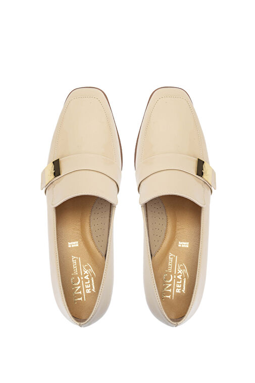 Relax Anatomic Siyah Kadın Rugan Topuklu Ayakkabı 611 27031-03 BN AYK Y24 - Görsel 5