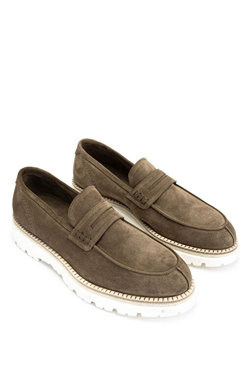 Franceschetti Erkek Hakiki Deri Vizon Loafer Ayakkabı - Görsel 3