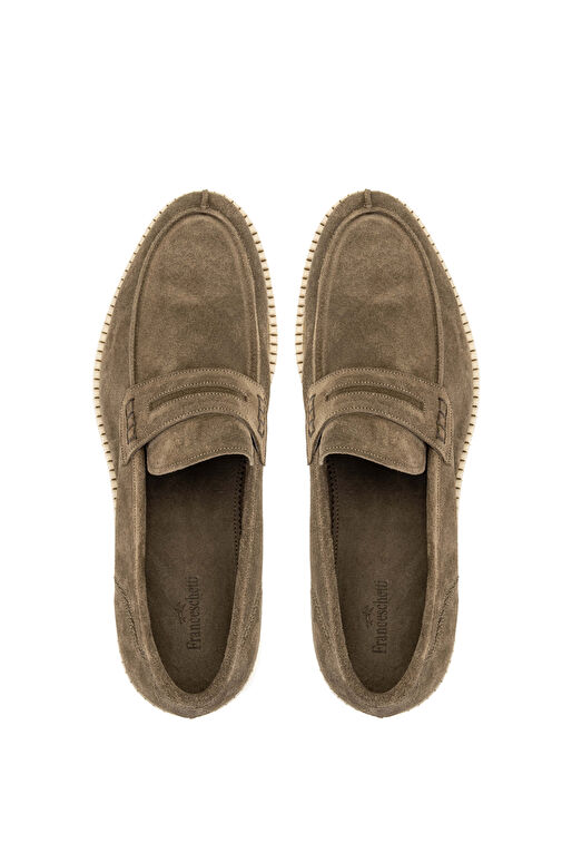 Franceschetti Erkek Hakiki Deri Vizon Loafer Ayakkabı - Görsel 6