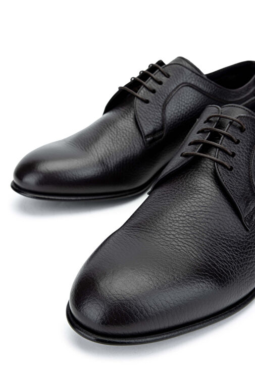 Franceschetti Siyah Erkek Deri Klasik Ayakkabı 981 7094001 ERK AYK Y24 - Görsel 4