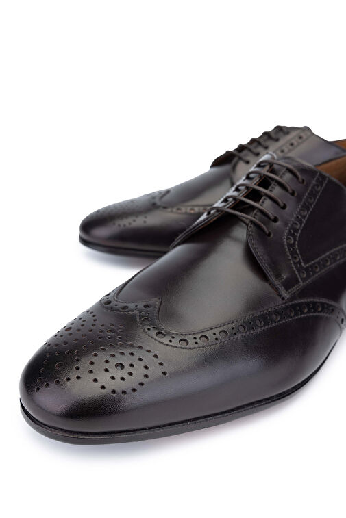 Franceschetti Franceschetti Erkek Hakiki Deri Kahverengi Klasik Ayakkabı Boyner'de! Kahverengi - 4. görsel