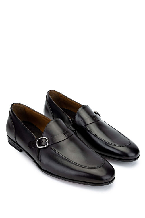 Franceschetti Siyah Erkek Deri Klasik Ayakkabı 981 0801039 ERK AYK Y24 - Görsel 3