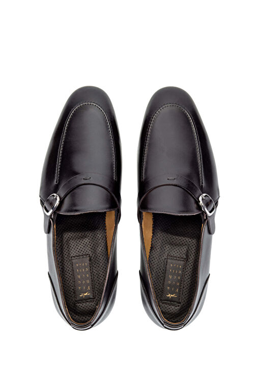 Franceschetti Siyah Erkek Deri Klasik Ayakkabı 981 0801039 ERK AYK Y24 - Görsel 6