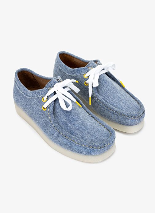 Valmenti Launa Kadın Jean Tekstil Casual Ayakkabı - Görsel 3