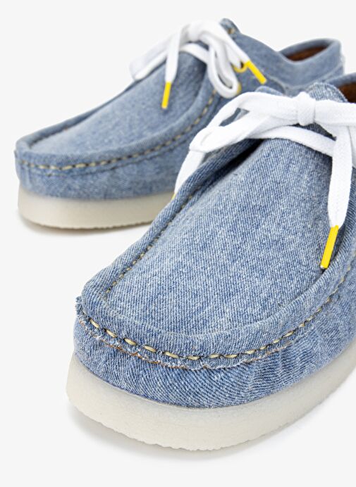 Valmenti Launa Kadın Jean Tekstil Casual Ayakkabı - Görsel 4