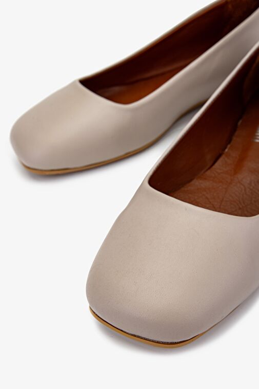 Valmenti Siyah Kadın Deri Babet 453 148-3 BN AYK Y24 - Görsel 4