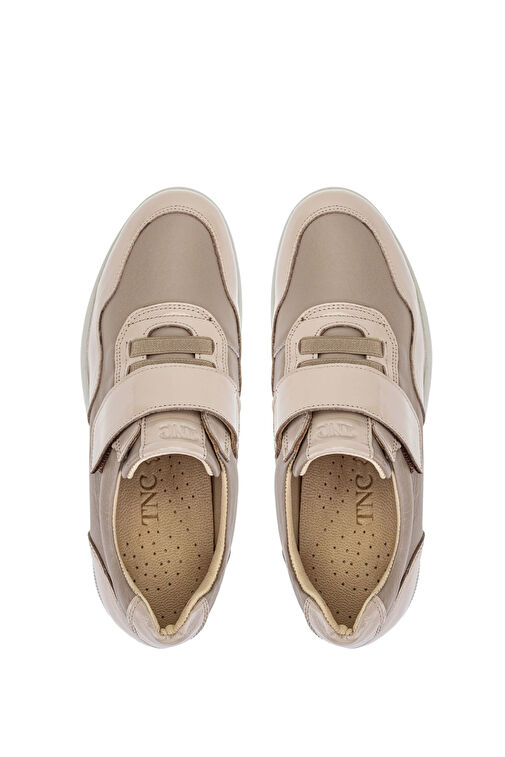 Tamer Tanca Kadın Hakiki Deri Vizon Casual Ayakkabı - Görsel 6