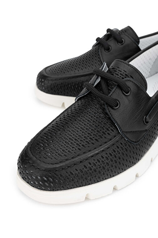 Tamer Tanca Bej Kadın Deri Günlük Ayakkabı 775 3108 BN AYK Y24 - Görsel 5