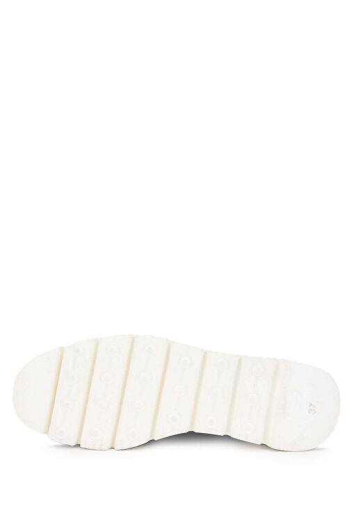 Tamer Tanca Bej Kadın Deri Günlük Ayakkabı 775 3108 BN AYK Y24 - Görsel 3