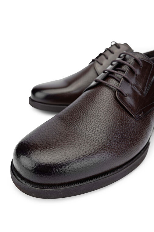 Tamer Tanca Siyah Erkek Deri Klasik Ayakkabı 183 30102 ERK AYK Y24 - Görsel 4