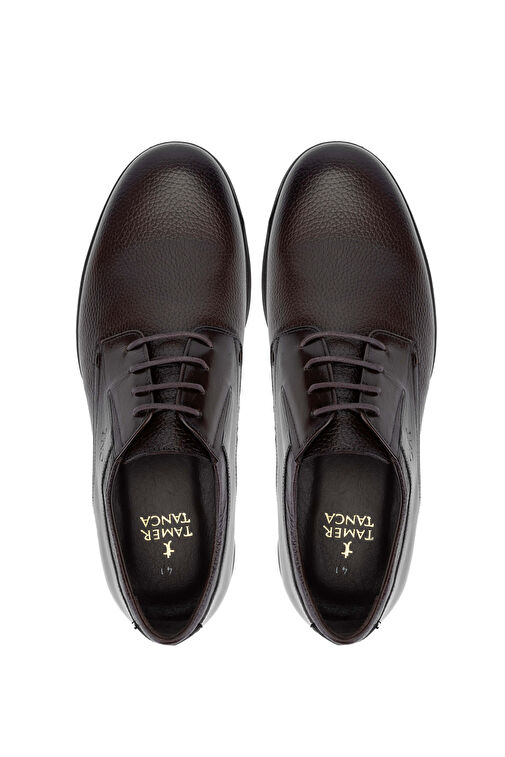 Tamer Tanca Siyah Erkek Deri Klasik Ayakkabı 183 30102 ERK AYK Y24 - Görsel 6