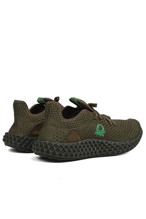 Benetton® | BN-30008 - 3570 Yeşil - Erkek Spor Ayakkabı - Görsel 4