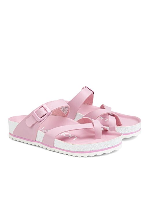 Benetton® | BN-1315 - Pembe - Kadın Terlik - Görsel 2