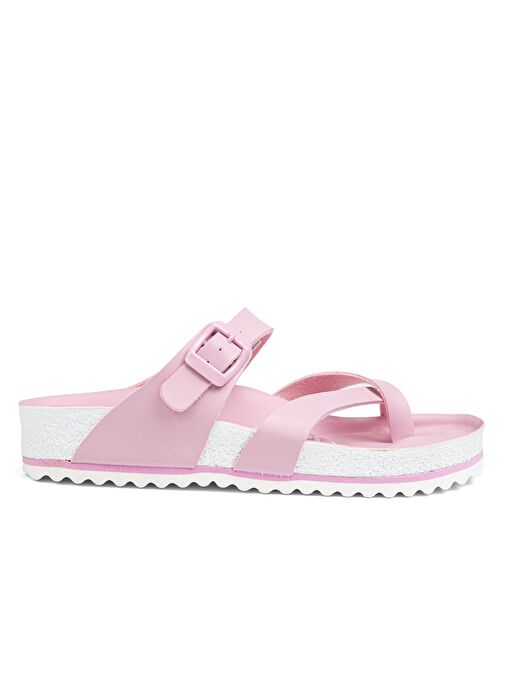 Benetton® | BN-1315 - Pembe - Kadın Terlik - Görsel 3