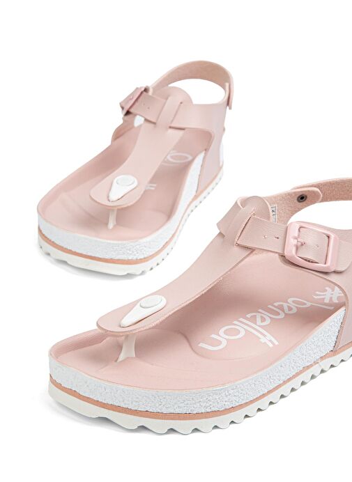 Benetton® | BN-1319 - 3489 Somon - Kadın Sandalet - Görsel 5