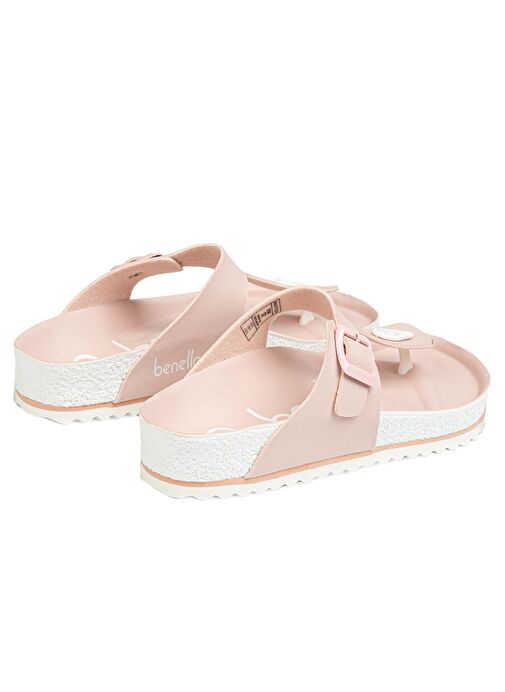 Benetton® | BN-1324 - Somon - Kadın Terlik - Görsel 5