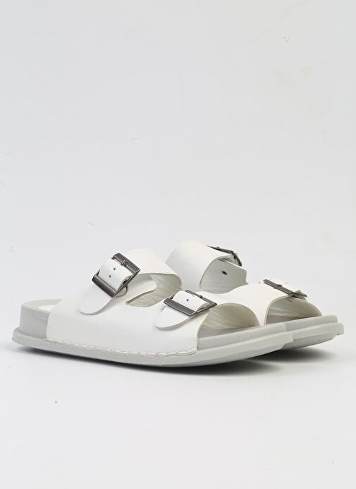 Pierre Cardin® | PC-7176- 3805 Beyaz-Kadın Terlik - Görsel 3