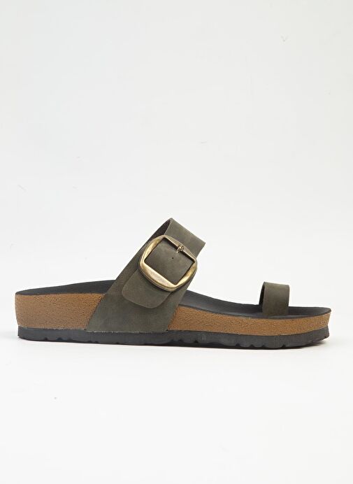 Pierre Cardin® | PC-6959-3953 Haki-Kadın terlik - Görsel 2