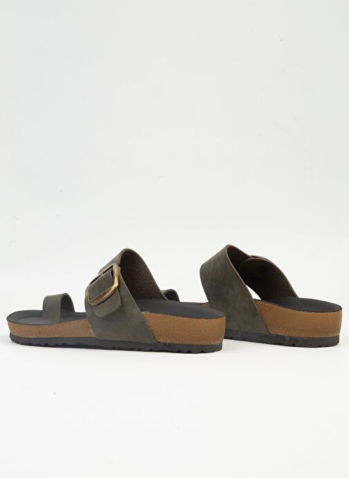 Pierre Cardin® | PC-6959-3953 Haki-Kadın terlik - Görsel 4