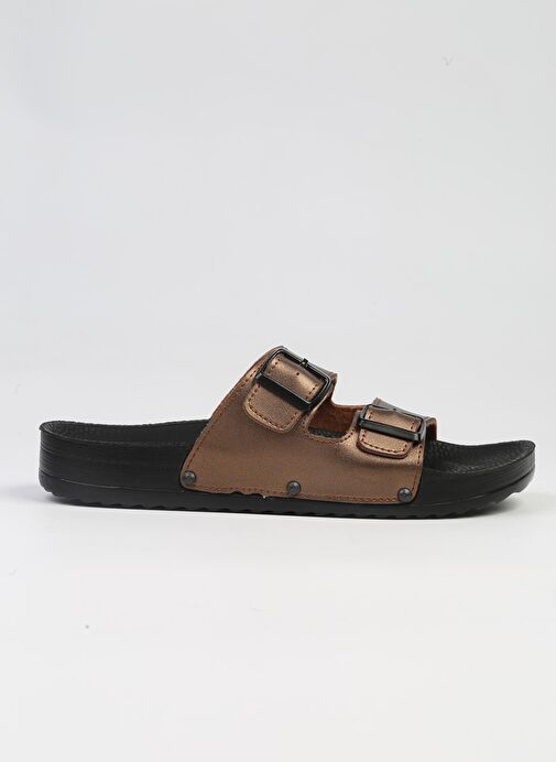 Pierre Cardin® | PC-7035-3485 Bronz-Kadın Terlik - Görsel 2