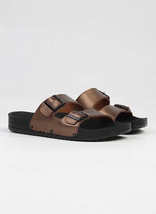 Pierre Cardin® | PC-7035-3485 Bronz-Kadın Terlik - Görsel 3