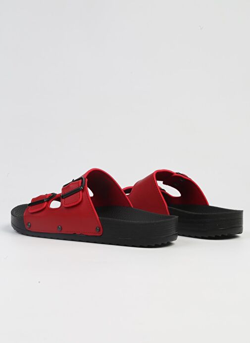 Pierre Cardin® |PC-7035-3485 Kırmızı -Kadın Terlik - Görsel 4