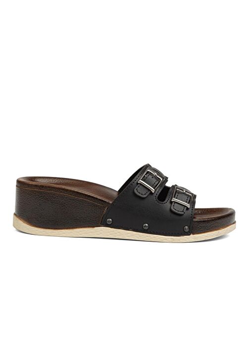 Pierre Cardin® | PC-7020-3485 Siyah - Kadın Terlik - Görsel 2