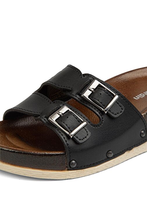 Pierre Cardin® | PC-7020-3485 Siyah - Kadın Terlik - Görsel 5