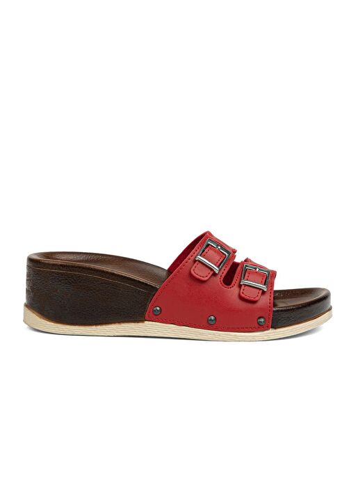 Pierre Cardin® | PC-7020-Kirmizi - Kadın Terlik - Görsel 2