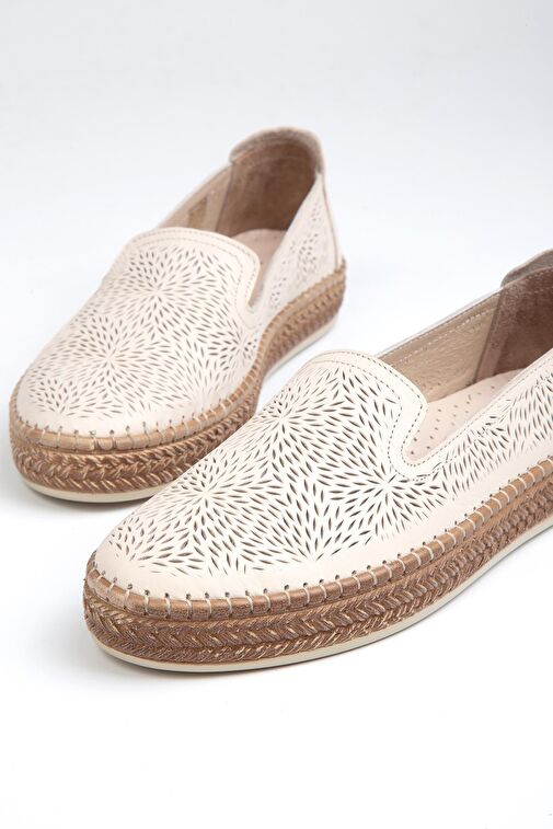 Pierre Cardin® | PC-52323-3960 Krem - Kadın Günlük Ayakkabı - Görsel 5