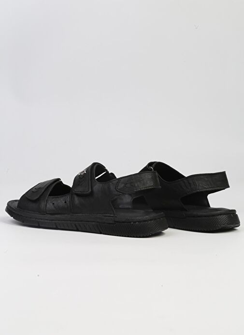 Pierre Cardin® | PC-7150 - 2115 Siyah-Erkek Sandalet - Görsel 4