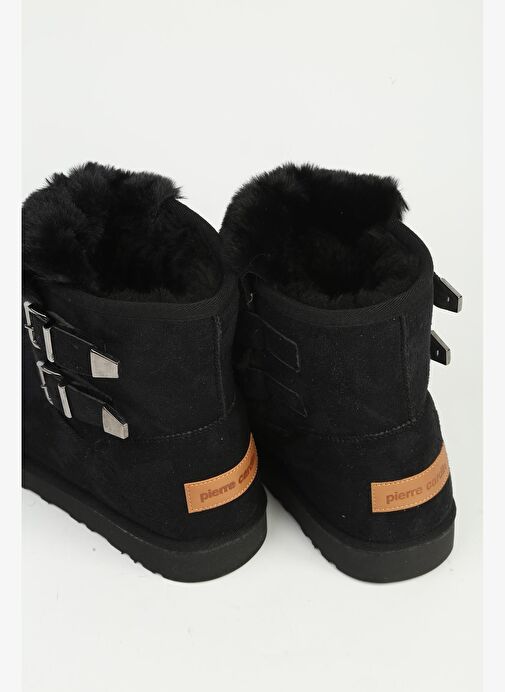 Kadın Siyah Tokalı Bot - Görsel 5