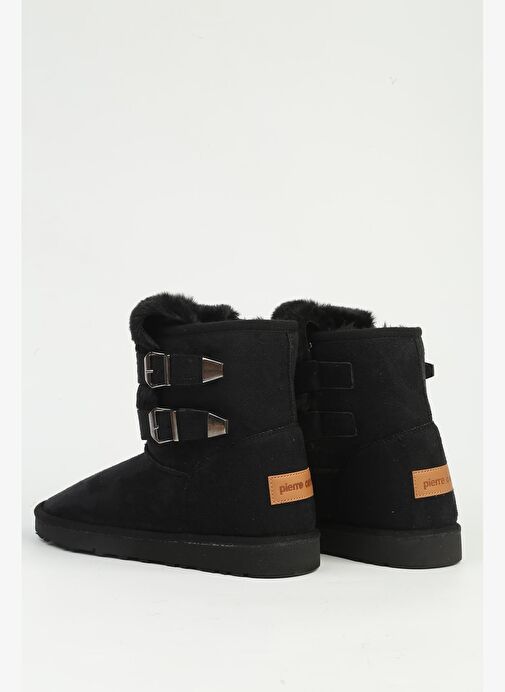 Kadın Siyah Tokalı Bot - Görsel 4