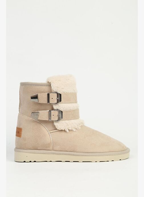 Kadın Bej Tokalı Bot - Görsel 3