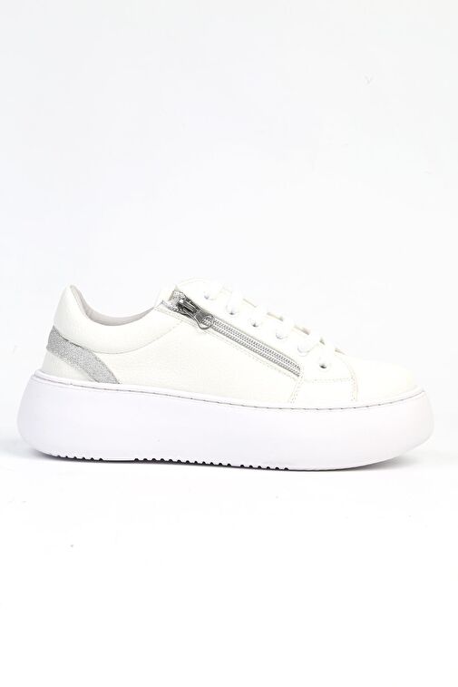 Pierre Cardin Beyaz Kadın Sneaker PC-52633-Beyaz - Görsel 2
