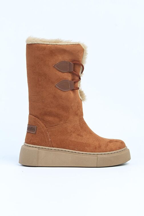 Pierre Cardin® | PC-52405-3076 Süet Taba - Kadın Bot - Görsel 2