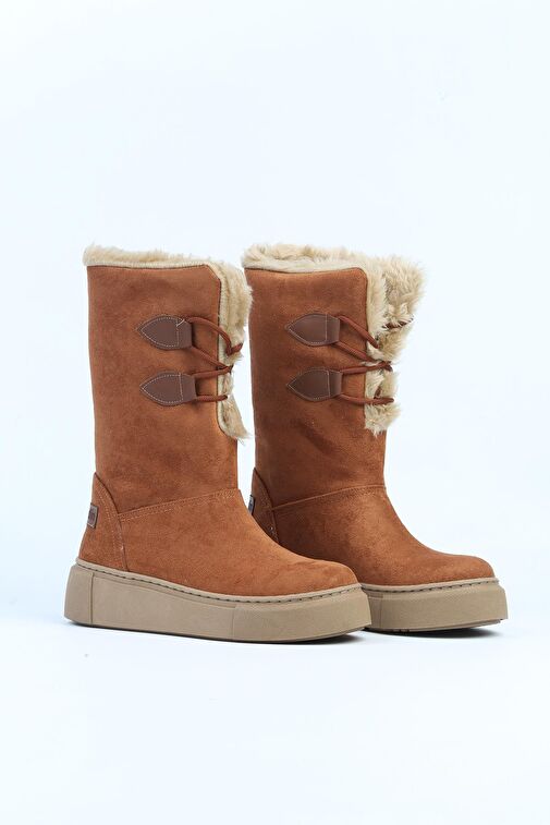 Pierre Cardin® | PC-52405-3076 Süet Taba - Kadın Bot - Görsel 3