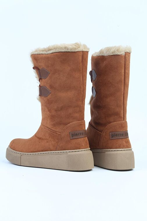 Pierre Cardin® | PC-52405-3076 Süet Taba - Kadın Bot - Görsel 4