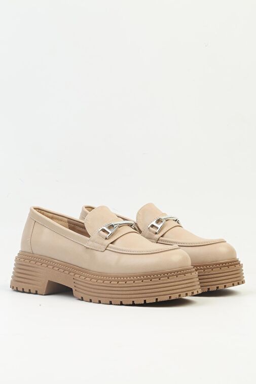 Pierre Cardin Bej Kadın Günlük Ayakkabı PC-52431-Bej Cilt - Görsel 3