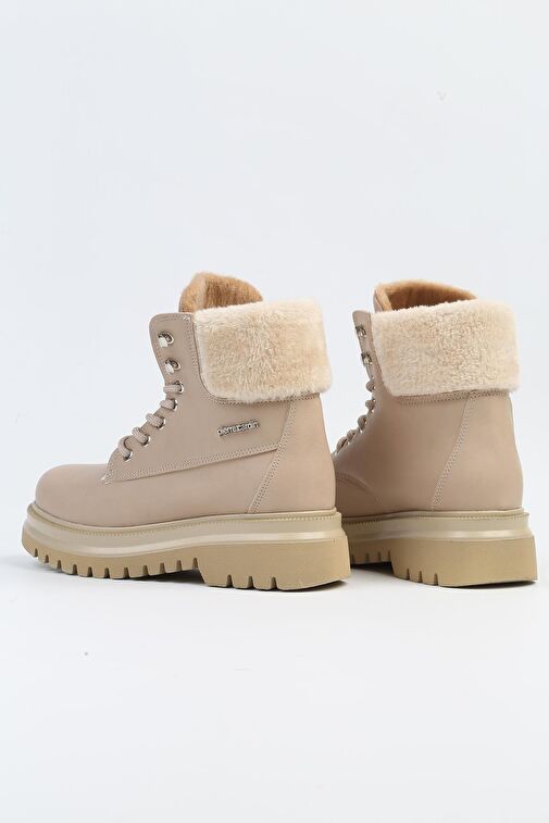 Pierre Cardin® | PC-52435-3076 Bej Cilt - Kadın Bot - Görsel 4